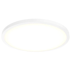 Delta - 40W 1 LED Square Flush Mount-1 Inch Tall and 24 Inch Wide - 1418254