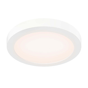 Prime - 14W 1 LED Coastal Rated Flush Mount-0.9 Inch Tall and 9 Inch Wide - 1417876