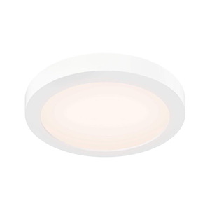 Prime - 14W 1 5CCT LED Round Flush Mount-0.9 Inches Tall and 9 Inches Wide - 1337700