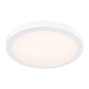 Prime - 20W 1 5CCT LED Round Flush Mount-0.9 Inches Tall and 12 Inches Wide - 1337701