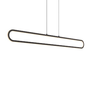 Atom - 50W 1 5CCT LED Horizontal Pendant-0.5 Inches Tall and 4.75 Inches Wide - 1337703