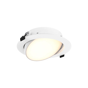 Fusion - 13W 1 5CCT LED Round Recessed Gimbal-1.75 Inches Tall and 7 Inches Wide - 1337714