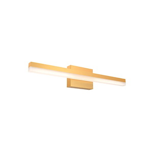 Lyra - 15W 1 CCT LED Linear Bath Vanity-4.5 Inches Tall and 2.5 Inches Wide - 1337726