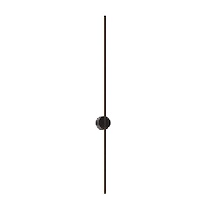 Midnight - 17W 1 5CCT LED Indirect Linear Wall Sconce-3.17 Inches Tall and 4.75 Inches Wide - 1337765