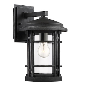 Barrister - 14.5 Inch 1 Light Outdoor Wall Lantern - 1211601