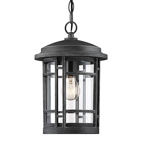 Barrister - 1 Light Outdoor Hanging Lantern - 1211750