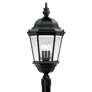 Abbington - Three Light Outdoor Post Lantern - 14021