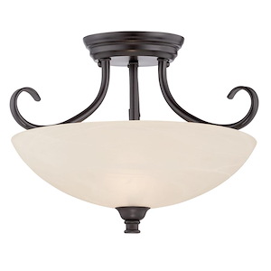 Kendall - Two Light Semi-Flush Mount - 440019