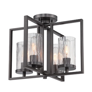 Elements - One Light Semi-Flush Mount - 448079
