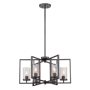 Elements - Six Light Chandelier - 448077