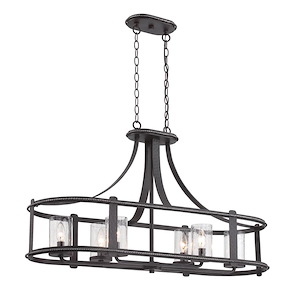 Palencia - Six Light Linear Chandelier - 473933