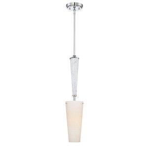 Lusso - 1 Light Pendant-24.5 Inch Tall and 6.25 Inch Wide - 1376106