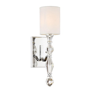Evi - 1 Light Wall Sconce-16.5 Inch Tall and 4.5 Inch Wide - 604837