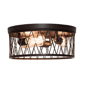 Arris - Three Light Flush Mount - 620674
