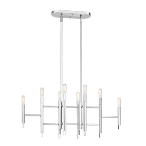 Jessa - 8 Light Linear Chandelier - 1211767