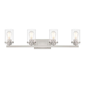 Jedrek - 4 Light Bath Vanity In Industrial Style-8.25 Inches Tall and 33.75 Inches Wide - 1158563
