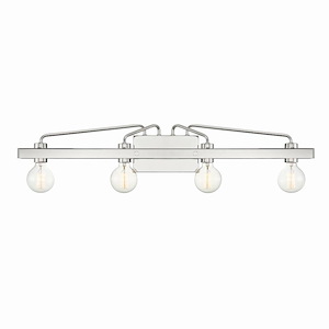 Ravella - 4 Light Bath Vanity-6 Inches Tall And 33.25 Inches Wide - 1090948