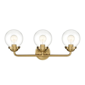 Knoll - Three Light Bath Bar - 87389