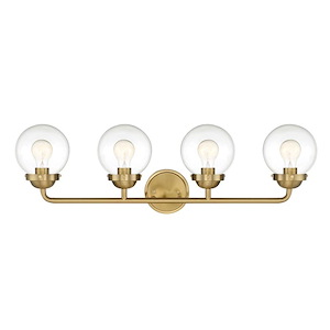 Knoll - Four Light Bath Bar - 87390