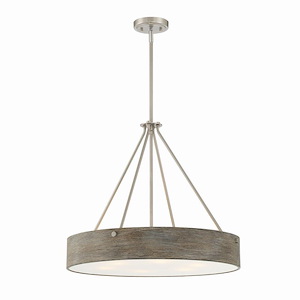 Erba - 6 Light Pendant-20.75 Inches Tall and 24 Inches Wide - 1090918