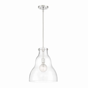 Lakeview - 1 Light Pendant-16.5 Inches Tall And 14 Inches Wide - 1212273