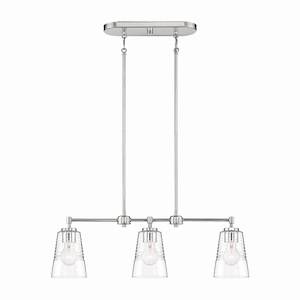 Ingo - 3 Light Island-10 Inches Tall And 30 Inches Wide - 1211971