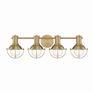 Dalton - 4 Light Bath Vanity-9 Inches Tall and 31 Inches Wide - 1090902