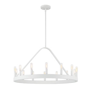 Carousel - 14 Light Chandelier In Modern Style-17.5 Inches Tall and 30.25 Inches Wide - 1155998