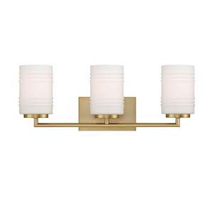 Leavenworth - 3 Light Bath Vanity In Modern Style-8.5 Inches Tall and 23.5 Inches Wide - 1154559