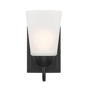 Malone - 1 Light Wall Sconce In Transitional Style-9.25 Inches Tall and 4.75 Inches Wide - 1160095