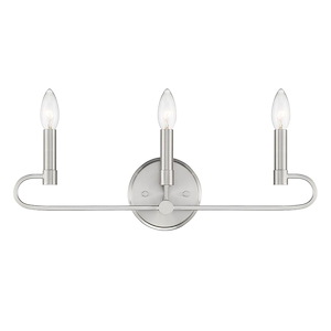 Summit - 3 Light Bath Vanity In Transitional Style-6.5 Inches Tall and 20 Inches Wide - 1157903
