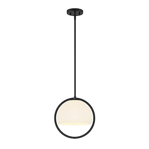 Eterna - 1 Light Pendant In Retro Style-12.5 Inches Tall and 12 Inches Wide - 1160354