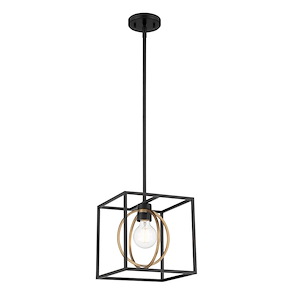Kew Gardens - 1 Light Pendant In Modern Style-10 Inches Tall and 10 Inches Wide - 1158138