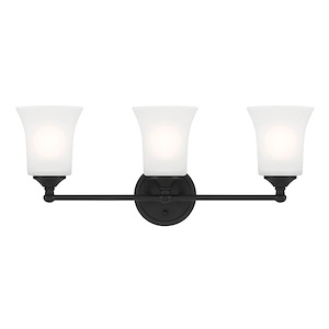 Bronson - 3 Light Bath Vanity In Transitional Style-9.5 Inches Tall and 23 Inches Wide - 1158002