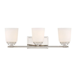Stella - 3 Light Bath Vanity-7.75 Inch Tall and 23.5 Inch Wide - 1376193