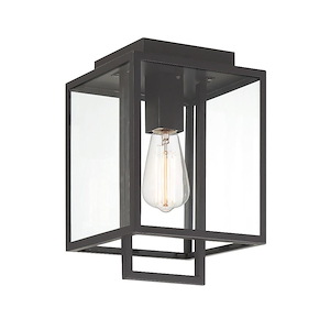Preston - 1 Light Outdoor Wall Lantern-12 Inch Tall and 8 Inch Wide - 1376212