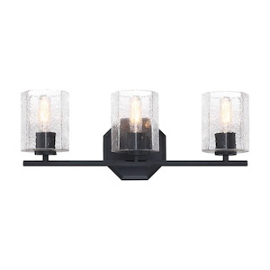 Haven - 3 Light Bath Vanity-9.5 Inch Tall and 24 Inch Wide - 1376239