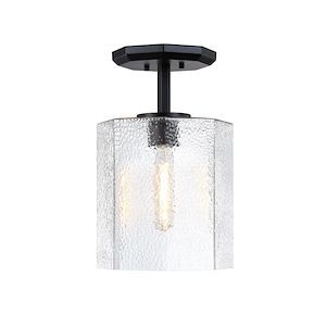 Haven - 1 Light Semi-Flush Mount-16.25 Inch Tall and 10 Inch Wide - 1370905