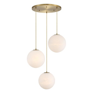 Pixie - 3 Light Chandelier -120 Inch Tall and 28 Inch Wide - 1370928