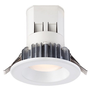 Df Pro - 4 Inch 11.69W 1 3000K Led Easy Up Recessed Light With J-Box (No Can Needed) - 917368