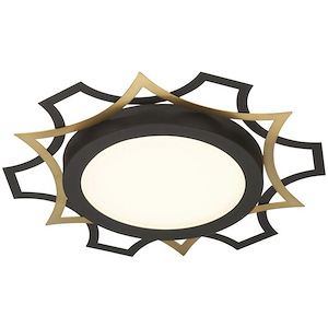 Edge Lit - 15 Inch 19W 1 LED Flush Mount - 1005606