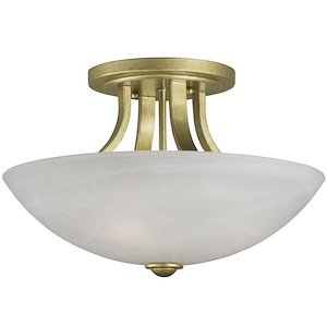Fireside 3-Light Semi - Flush Mount - 17416
