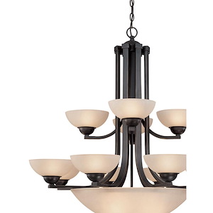 Fireside 15-Light Two Tier Chandelier - 83854