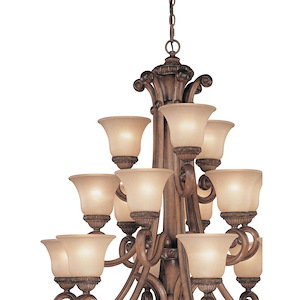 Carlyle 15-Light Three Tier Chandelier - 83889