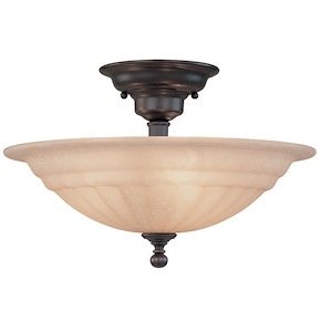 Richland 3-Light Semi - Flush Mount - 83979