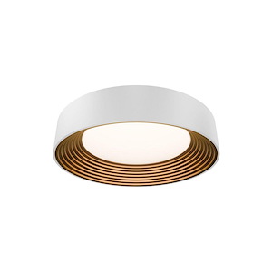 Gaston - 31.8W 1 LED Flush Mount-4.4 Inch Tall and 17.8 Inch Wide - 1421215