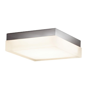 Dice - 6 Inch 17.5W 1 LED Square Flush Mount - 965344