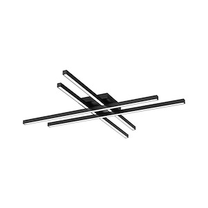 Parallax - 32 Inch 23W 1 LED 3-CCT Flush Mount - 1044786