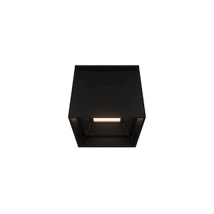 Downtown - 9.4W 1 LED Outdoor Flush Mount-3.5 Inch Tall and 3.5 Inch Wide - 1421212