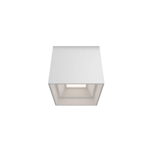 Downtown - 9.4W 1 LED Outdoor Flush Mount-3.5 Inch Tall and 3.5 Inch Wide - 1421212